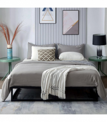 Double Metal Bed Frame Square Tube - Improved