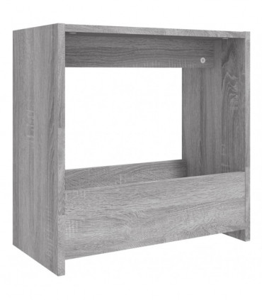 vidaXL Side Table Grey Sonoma 50x26x50 cm Engineered Wood
