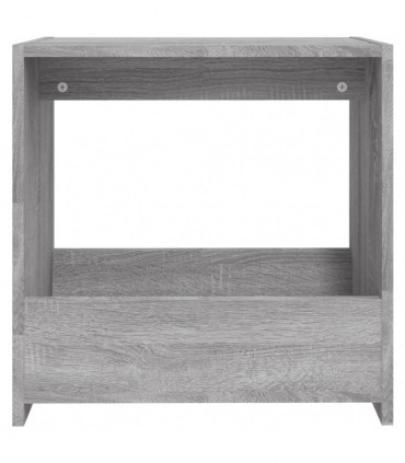 vidaXL Side Table Grey Sonoma 50x26x50 cm Engineered Wood