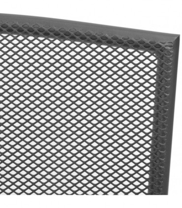 Stackable Garden Chairs 2 pcs Steel Grey