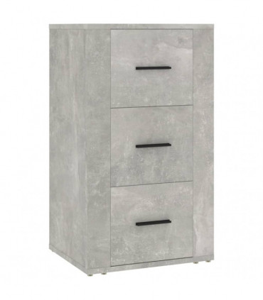 Sideboard Concrete Grey 40x33x70 cm Engineered Wood