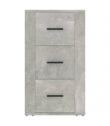 Sideboard Concrete Grey 40x33x70 cm Engineered Wood