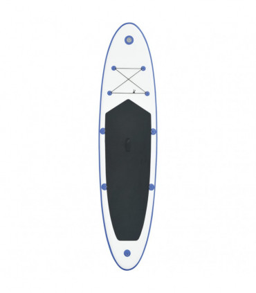 Stand Up Paddle Board Set SUP Surfboard Inflatable Blue and White