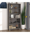 vidaXL Highboard HAMAR Solid Wood Pine Light Grey