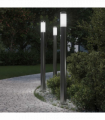 vidaXL Bollard Lights with Sensor 3pcs 110 cm Stainless Steel IP44