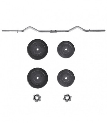 Curl Bar with Weights 30kg