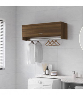 Wardrobe Brown Oak 100x32.5x35 cm Engineered Wood