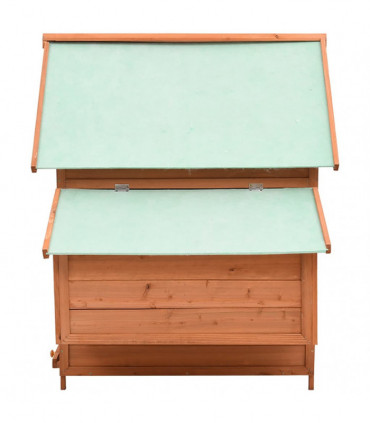 Chicken Coop 152x96x110 cm Solid Firwood
