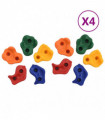 vidaXL Climbing Stones 40 pcs PE Multicolour