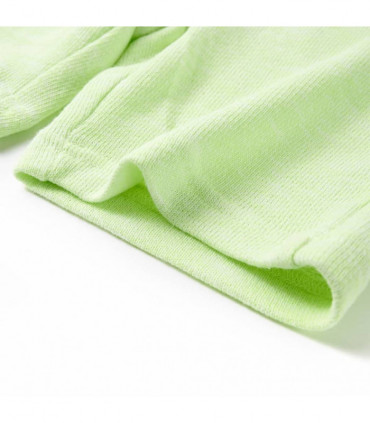 Kids' Shorts with Drawstring Neon Yellow 104