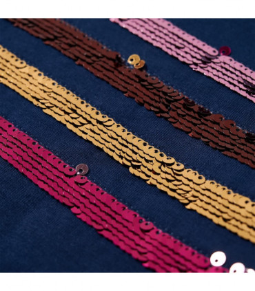 Kids' Sweatshirt Dress Navy 116