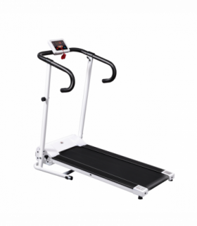 1-10Km/h Folding Treadmill Home Running Fitness Machine Safety Stopper HOMCOM