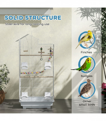 PawHut 81cm Cat Scratching Post w/ Jute Rope, Hanging Ball, Soft Plush Beige