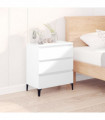 Sideboard White 60x35x70 cm Engineered Wood