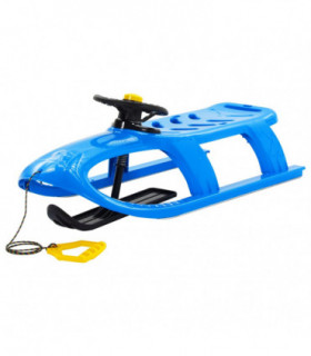 Sledge with Wheel Blue 102.5x40x23 cm Polypropylene