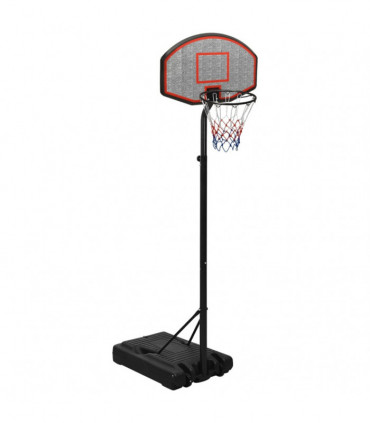 vidaXL Basketball Stand Black 237-307 cm Polyethene
