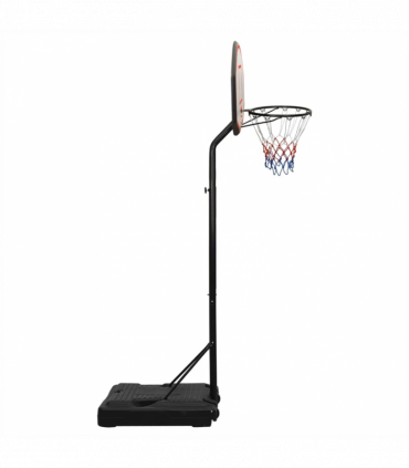 vidaXL Basketball Stand Black 237-307 cm Polyethene