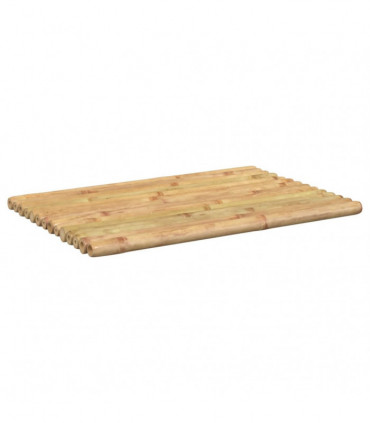 vidaXL Bath Mats 2 pcs 50x35 cm Bamboo