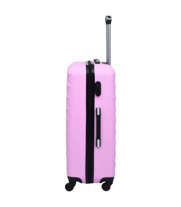 vidaXL Hardcase Trolley Set 2 pcs Pink ABS