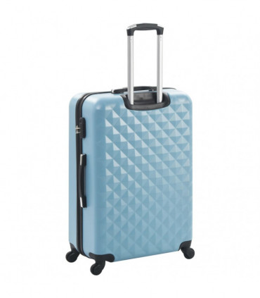 Hardcase Trolley Set 3 pcs Blue ABS
