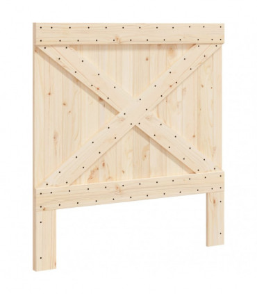 vidaXL Headboard 100x104 cm Solid Wood Pine