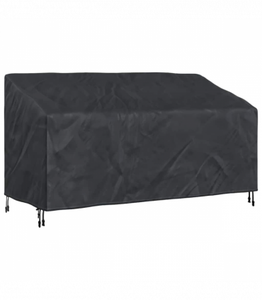 vidaXL Garden Bench Cover Black 175 x 85 x 65 / 94 cm 420D fabric