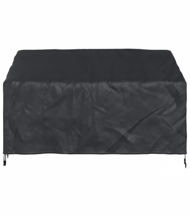vidaXL Garden Bench Cover Black 165 x 70 x 65 / 94 cm 420D fabric