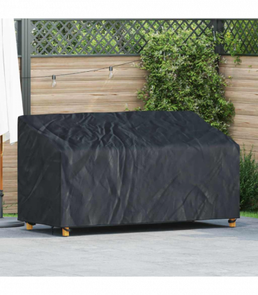 vidaXL Garden Bench Cover Black 175 x 85 x 65 / 94 cm 600D fabric