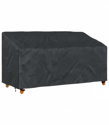 vidaXL Garden Bench Cover Black 175 x 85 x 65 / 94 cm 600D fabric