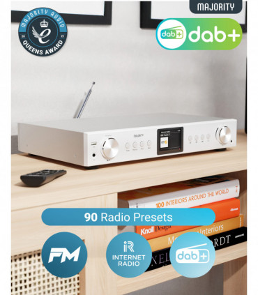 MAJORITY FITZWILLIAM 2 SILVER RADIO