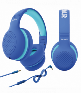 MAJORITY SUPERSTAR KIDS HEADPHONES BLUE
