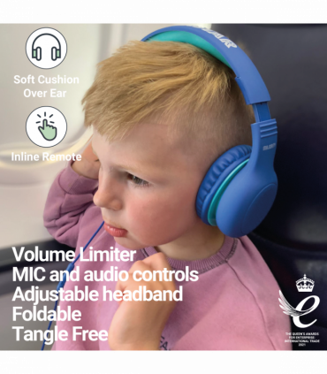 MAJORITY SUPERSTAR KIDS HEADPHONES BLUE