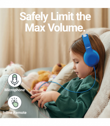 MAJORITY SUPERSTAR KIDS HEADPHONES BLUE