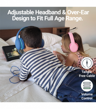 MAJORITY SUPERSTAR KIDS HEADPHONES BLUE