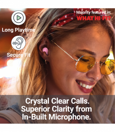 MAJORITY TRU BIO EARBUDS PINK