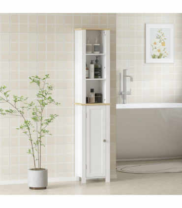 Bathroom Storage Cabinet-White