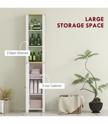 Bathroom Storage Cabinet-White