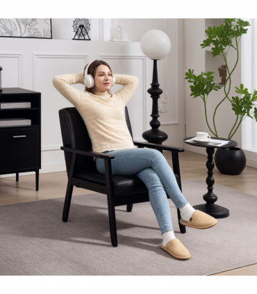 Retro-Style Accent Chair