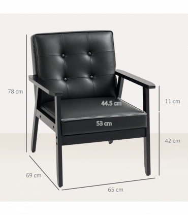 Retro-Style Accent Chair