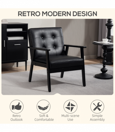 Retro-Style Accent Chair