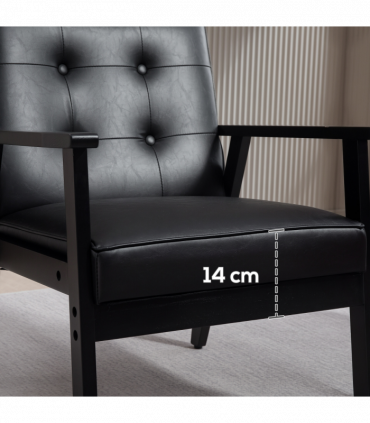 Retro-Style Accent Chair