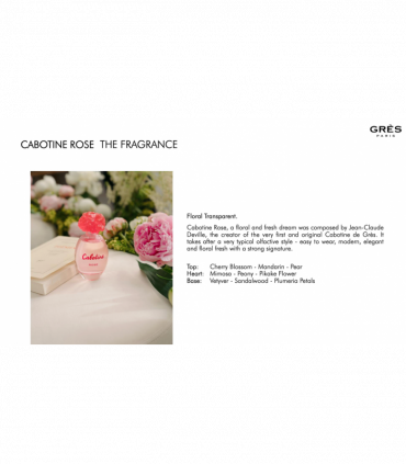 Gres Cabotine Rose Eau De Toilette Spray 100ml