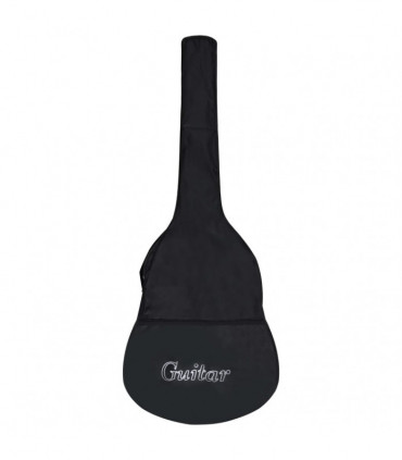 Guitar Bag for 3/4 Classical Guitar Black 99.5x36.5 cm Fabric