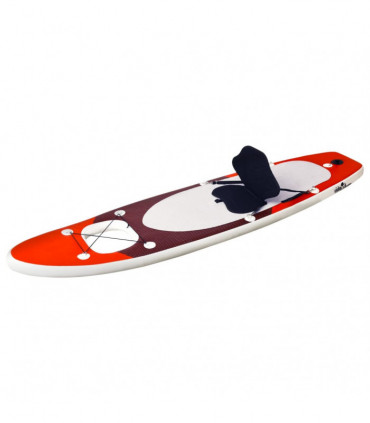 Inflatable Stand Up Paddle Board Set Red 360x81x10 cm