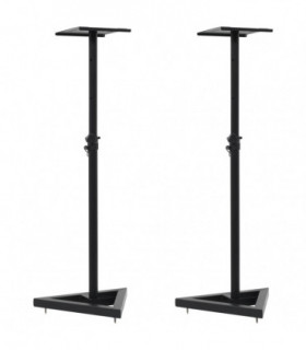 Studio Monitor Speaker Stands 2 pcs Black Steel