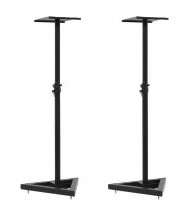 Studio Monitor Speaker Stands 2 pcs Black Steel