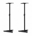 Studio Monitor Speaker Stands 2 pcs Black Steel