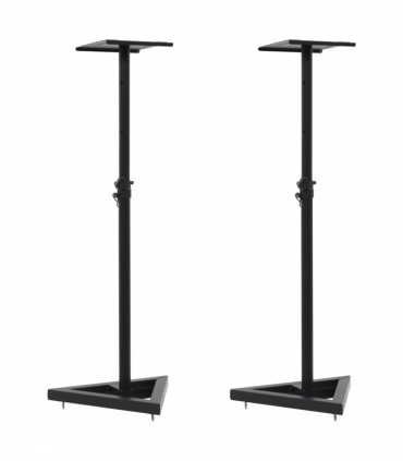 Studio Monitor Speaker Stands 2 pcs Black Steel