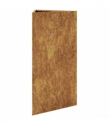 vidaXL Garden Planters 2 pcs Triangular 40x34.5x70 cm Corten Steel