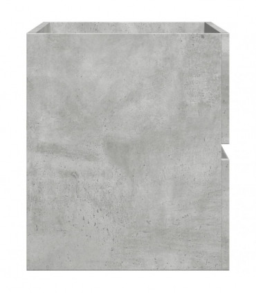vidaXL Bathroom Hanging Cabinet Concrete Grey 80x38.5x45 cm Engineered Wood